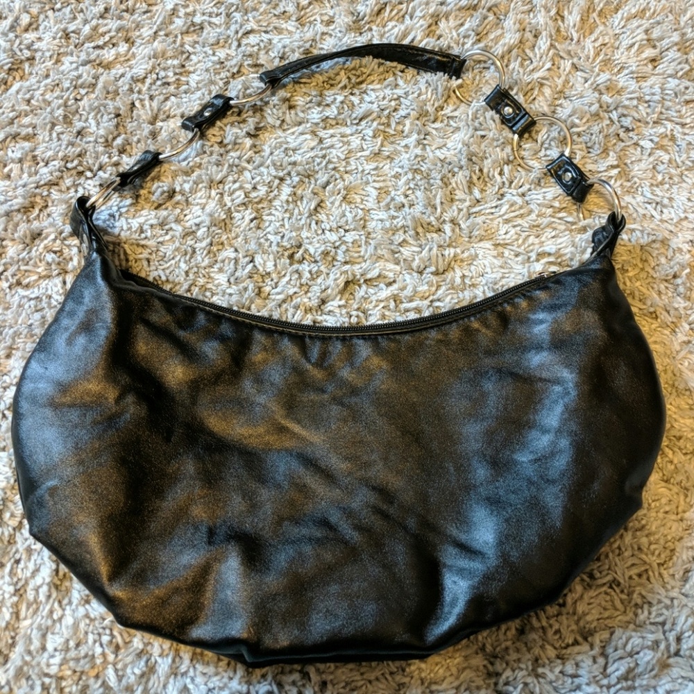 Gently used black purse